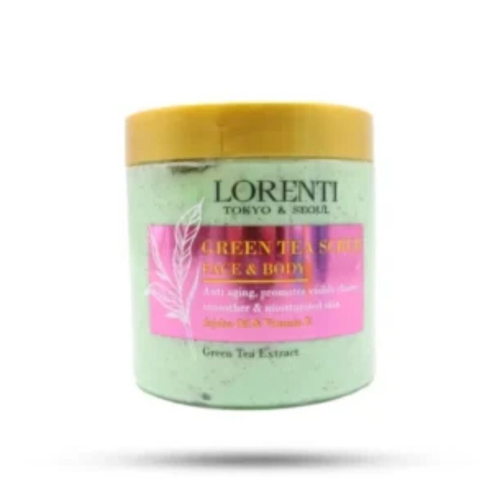 Lorenti Tokyo and Seque Green Tea Scrub