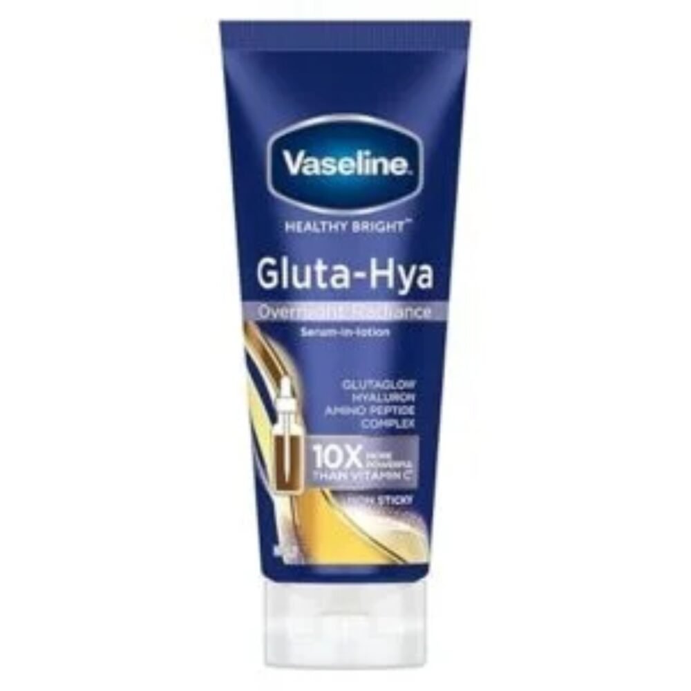 vaseline healthy bright gluta hya overnight radiance repair