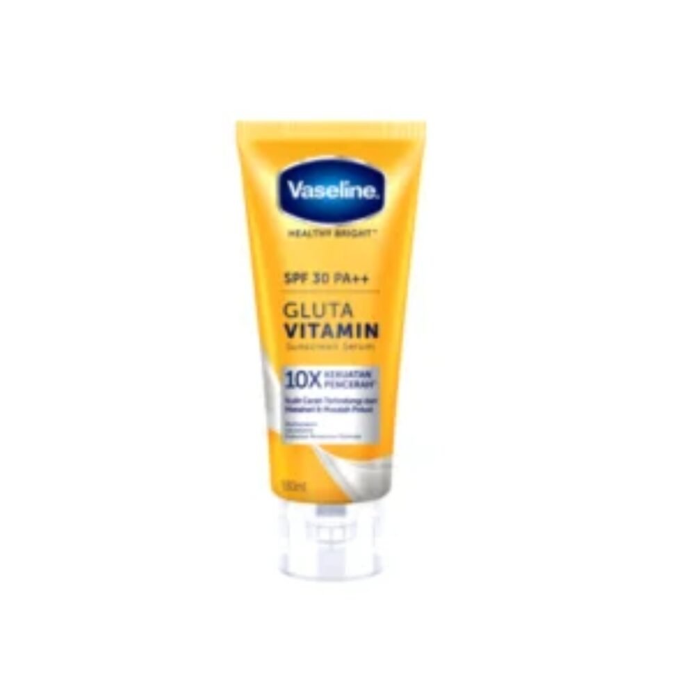 vaseline healthy brigh spf 30 pa ++ gluta vitamin suncreen vitamin