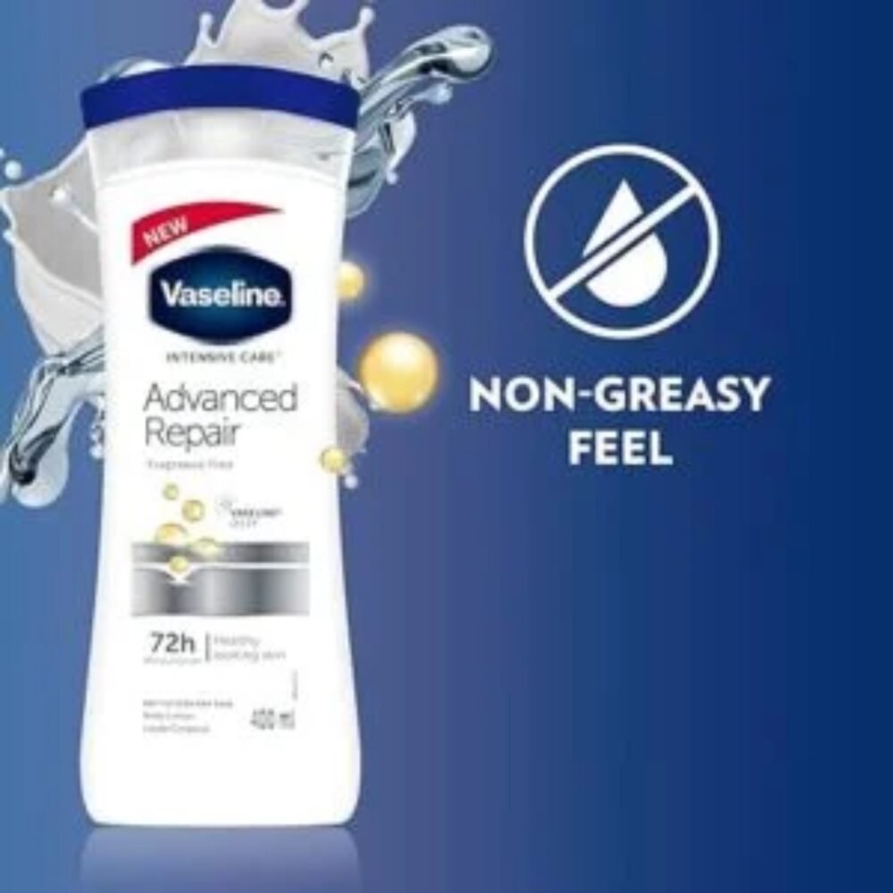 vaseline intensive care advanced repair fragrance free 400ml