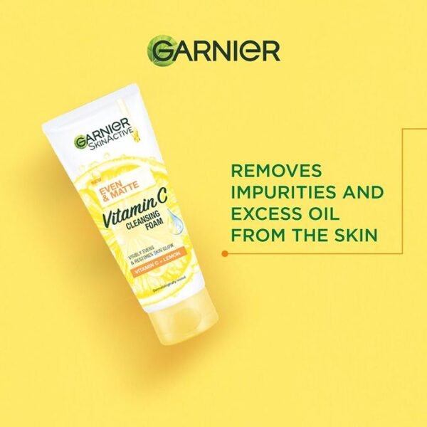 Garnier Even & Matte Vitamin C Cleansing Foam