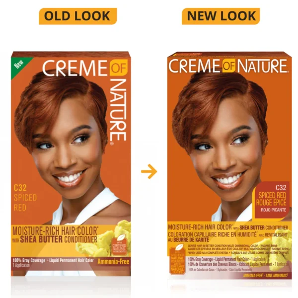 Creme of nature c32[spiced red]