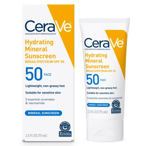CeraVe Hydrating Mineral sunscreen