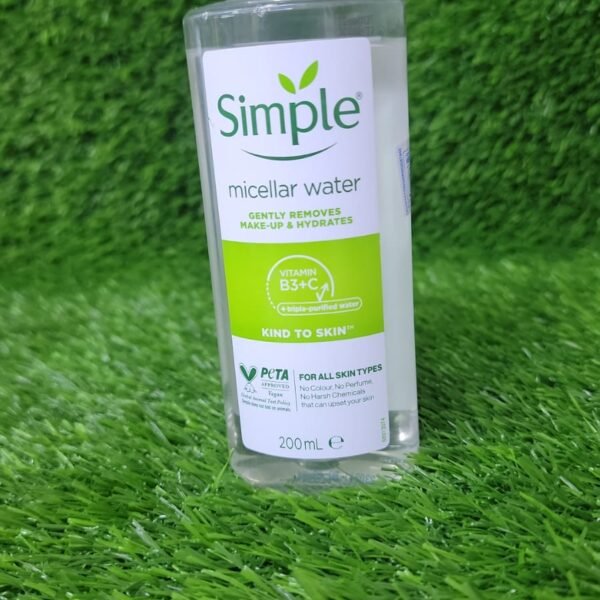Simple micellar water