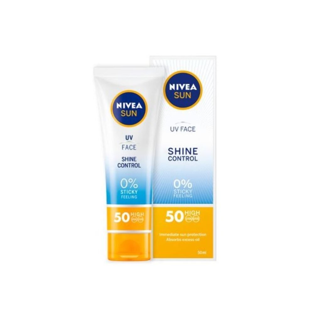 nivea sun shine control