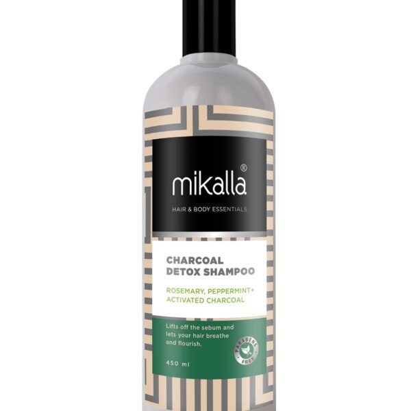 mikalla charcoal detox  shampoo...