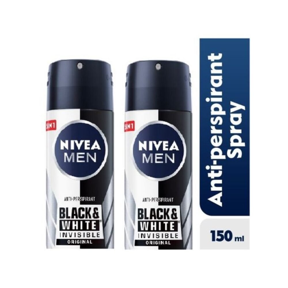 nivea spray invisible men