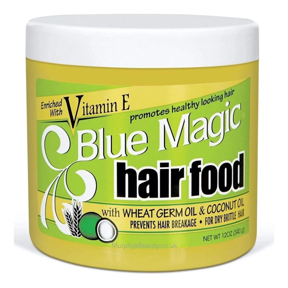 blue magic hairfood yellow