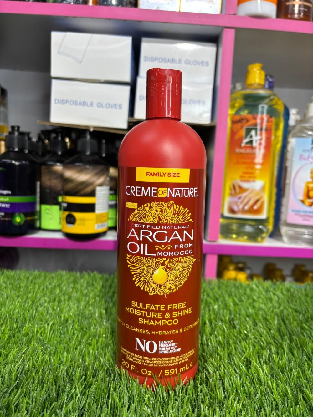 Creme of nature shampoo